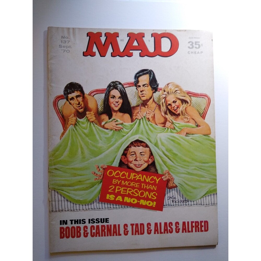 MAD Magazine #137 EC Publications September 1970 Marcus Welby, M.D.Satire